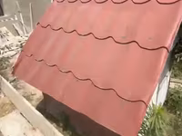İt evi – taxta konstruksiya, iki girişli - Material: qalın taxta — photo 2