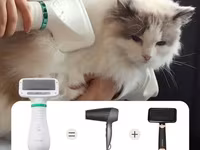 Auto-Clean Pet Grooming Dryer – ev heyvanları üçün fen-daraq Məhsulun — фото 5