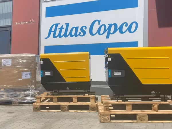 Generator Atlas Copco Qep12 Pentru Incarcare Rapida Baterii Pentru Drone