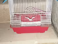 Quş qəfəsi – ev şəklində damlı model - Material: möhkəm metal — 照片 2