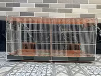 Quş qəfəsi – ikili bölməli,1 metrelik Az istifade olunub — photo 1