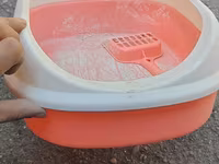 Məhsul: Pişik tualeti qabı və kürəciyi - Material: davamlı plastik - — 3-rasm
