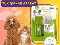 İt və pişiklər üçün elektrik tük qırxan aparat – Nunbell Pet Hair — фото 1