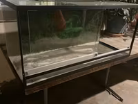 Şüşə teraryum/vivaryum akvarium tipli şkaf - Material: qalın şüşə — फ़ोटो 1