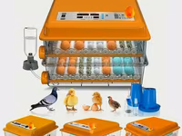 Yeni tam avtomatik inkubator 120 yumurta.Akumlyator 12V qoşulma — Foto 2