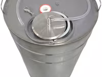 Butoi De Inox 180 L ( Cu Robinet, Aerator, Furtun) - mt - livrare/achitare in 4rate la 0% / agroteh — الصورة 3
