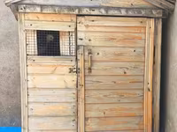 Taxta göyərçin yuvası/kümesi - Material: qalın taxta karkas, iç və — foto 3