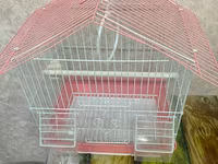 Qəfəslə təmin olunmuş quş evi - Material: metaldan barmaqlıqlar — foto 2