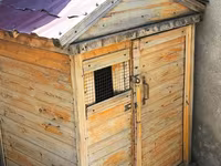 Taxta göyərçin yuvası/kümesi - Material: qalın taxta karkas, iç və — foto 1