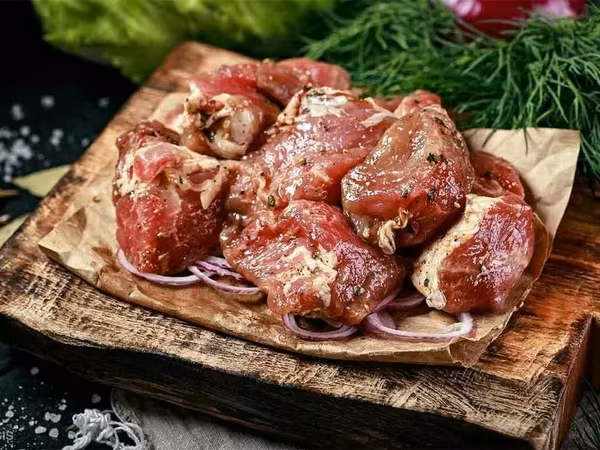 Шашлык из баранины, мякоть бедра