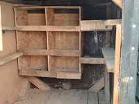 Taxta göyərçin daxması / quşxana - Material: qalın taxta karkas, iç — foto 2