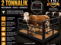 Chorva mol tarozi 2 tonnalik — Foto 1