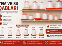 🐔 Toyuq, cücə və göyərçinlər üçün yem və su qabları satılır 📦 Su — foto 2