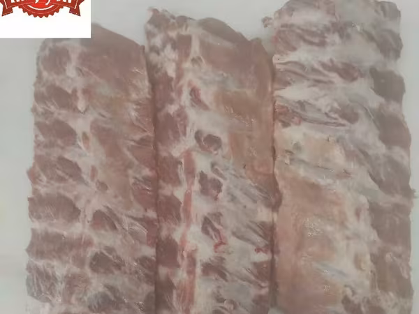 Свиные ребра лента мясные   тм маруся