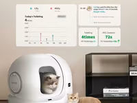 Petkit Pura Max 2 Brend:	Petkit Model:	Pura Max 2 Qum Tutumu:	5 Litr — الصورة 3