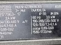 Насос вакуумный becker u4.70 — Foto 3