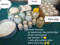 1 ltr --1 m 50 qəpik ( Süd ) 3 kq balon --4 m 50 qəpik (qatiq) 600 qr — الصورة 8