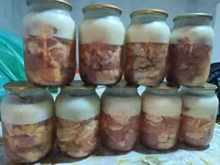 Se vinde tusonca de purcel in borcan de 1kg — foto 3