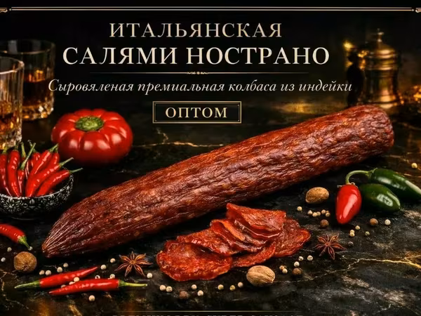 Нострано премиальная колбаса из индейки