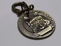 İt medalyonları (identifikasiya nişanı) satılır. Material: metal — 照片 5