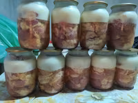Se vinde tusonca de purcel in borcan de 1kg — foto 2