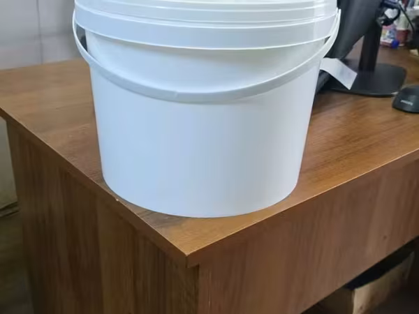 Ведро 11.4 л белое