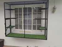 Pəncərə üçün “catio” – pişiklər üçün açıq, təhlükəsiz balkon-kafes - — 5-rasm