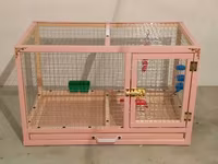 Dovşan,cücə,pişik,hamster,quş ve s kimi ev heyvanlari üçün qəfəsler — 照片 1