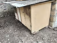 Toyuq/broyler üçün çoxbölməli qəfəs-kümes - Material: ağac karkas — foto 1