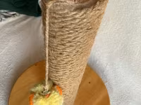 Pişik üçün qaşıma dirəyi - Material: təbii ağacdan hazırlanmış — photo 4