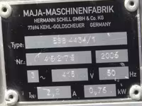 Шкуросъемная машина maja  esb 4434/1 — फ़ोटो 2