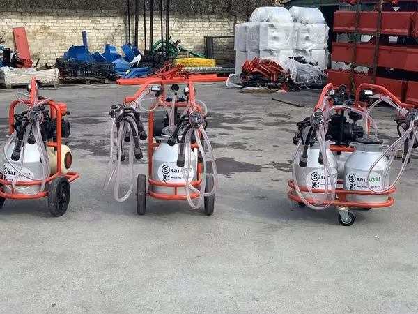 Доильный аппарат для коров 40л 30л Турция сухого типа (SarAgri)