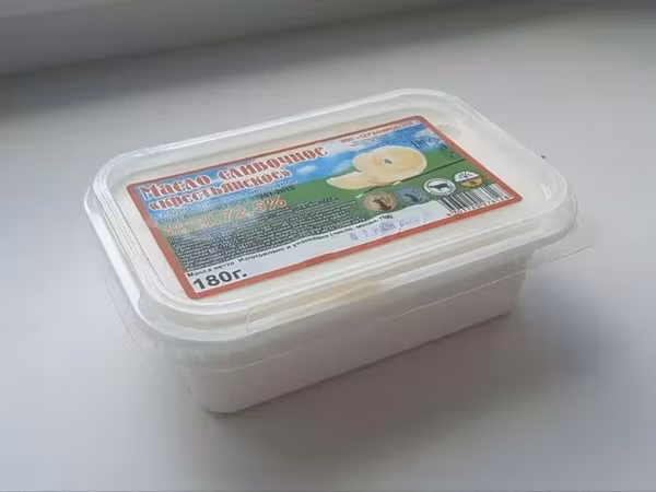 Масло крестьянское 72,5% ГОСТ 322...