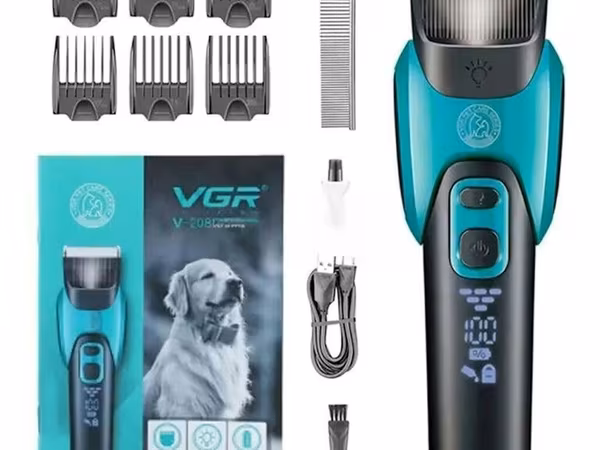 Heyvanlar üçün professional tük kəsən maşın "VGR V-208"Heyvanlar üçün
