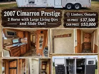 2006 Cimarron Trailers Prestige Gooseneck Horse Trailer — фото 1
