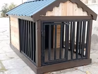 Metal damlı taxta it evi və volyer - Karkas: möhkəm taxta — photo 2