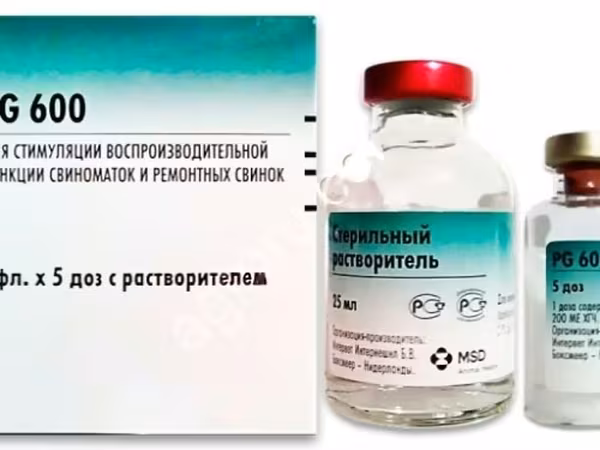 PG 600 / для регуляции воспроизводительной функции свиноматок и ремонтных свинок.