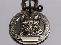 İt medalyonları (identifikasiya nişanı) satılır. Material: metal — 照片 4
