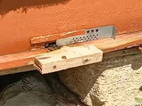 Arıçılıq üçün taxta arı pətəyi - Material: qalın taxta, ön hissədə — 5-сурет