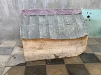Taxta it evi - Material: tamamilə taxtadan yığma karkas, üstü dalğalı — фото 4