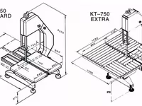 Ленточная пила кт-750 — 2-сурет