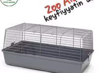 Dovşan qəfəsi – böyük ölçü - Ölçülər: 78 x 40 x 47 sm - Geniş, havadar — фото 3