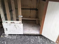 Toyuq/broyler üçün çoxbölməli qəfəs-kümes - Material: ağac karkas — foto 3