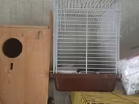 Quş qəfəsi dəsti - Aşağıdan çıxarılan plastik paletli, metal — 5-rasm