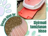 Pişiyiniz üçün ВÖУÜК ölçülü tualet. İstifadəsi rahat olan bu məhsulu — foto 5