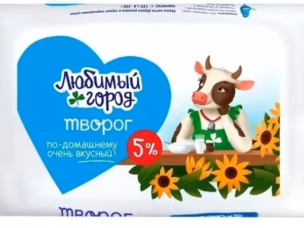 Творог 5% и 9%, флоу пак , оптом