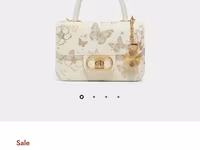 Aldo qadın çantaları – 2 model 1) Aldo satən clutch - Rəng: tünd — फ़ोटो 4