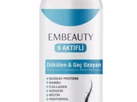 EMBEAUTY 9 Aktivli – Dökülən və gec uzayan saçlar üçün dolğunlaşdırıcı — фото 1