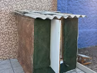 Quşxana / göyərçin yuvası üçün hazır daxili məkan - Material: taxta — फ़ोटो 2