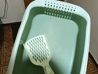 Məhsul: Qapalı tipli pişik tualeti + kürəcik Təsvir: - İki hissəli — фото 1